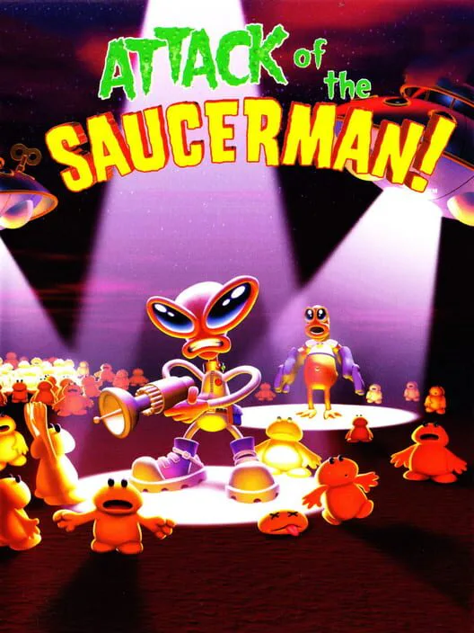 Copertina di Attack of the Saucerman