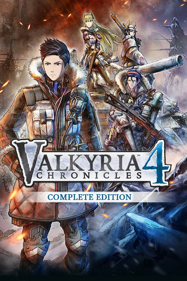 Copertina di Valkyria Chronicles 4