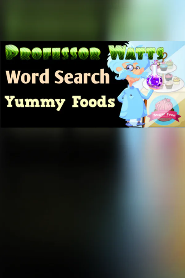 Copertina di Professor Watts Word Search: Yummy Foods