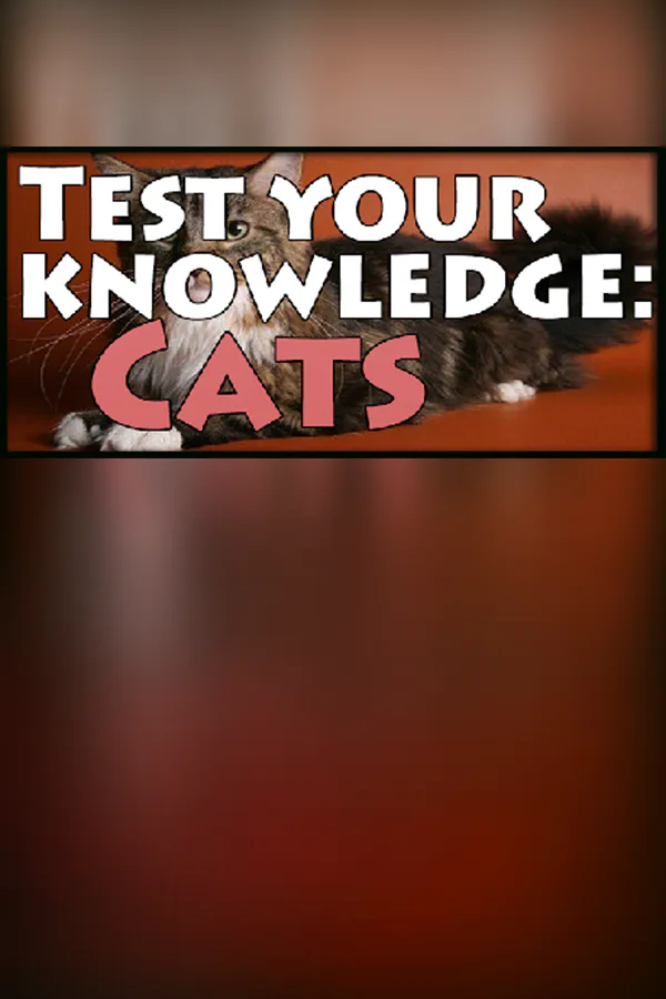 Copertina di Test your knowledge: Cats