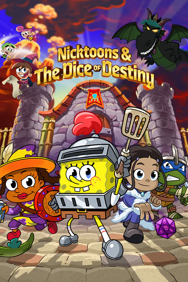 Copertina di Nicktoons & The Dice of Destiny