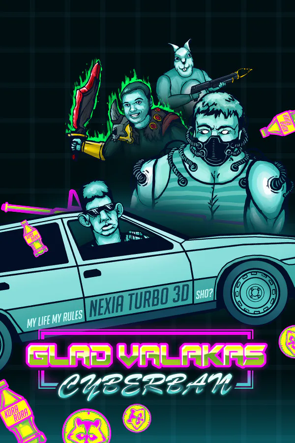 Copertina di Glad Valakas: Cyberban