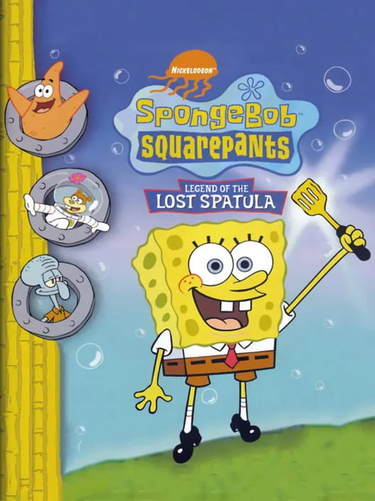 Copertina di SpongeBob SquarePants: Legend of the Lost Spatula