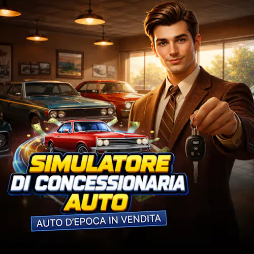 Copertina di Simulatore di Concessionaria Auto: Auto d'Epoca in Vendita