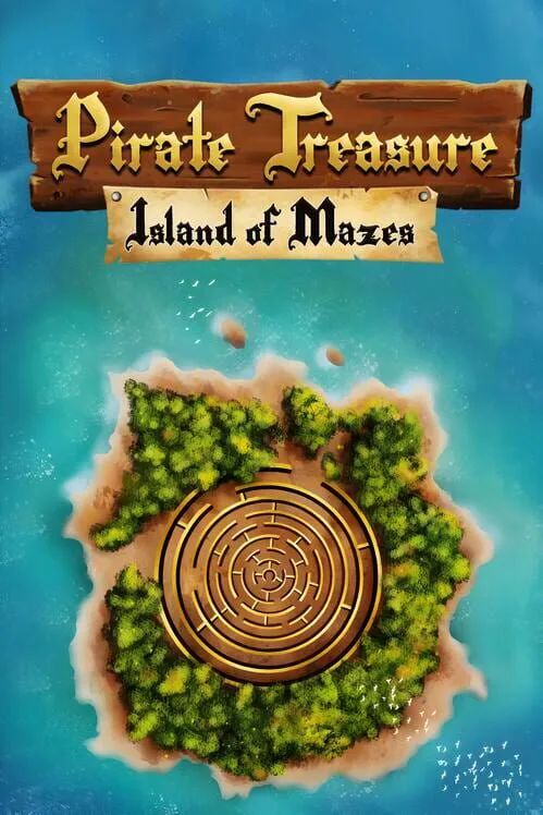 Copertina di Pirate Treasure: Island of Mazes