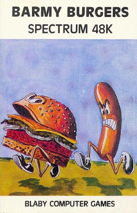 Copertina di Barmy Burgers