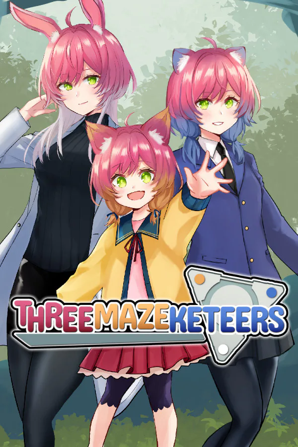 Copertina di Three Mazeketeers