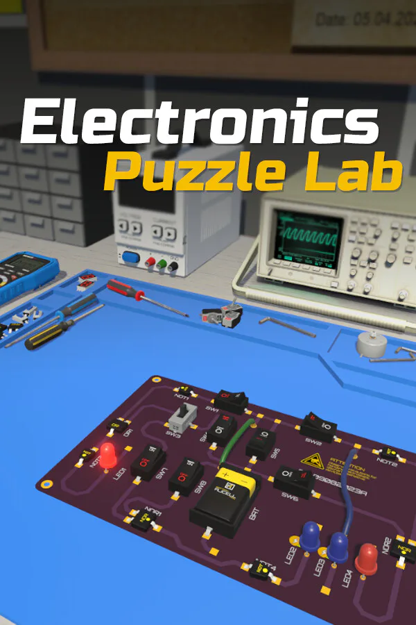 Copertina di Electronics Puzzle Lab