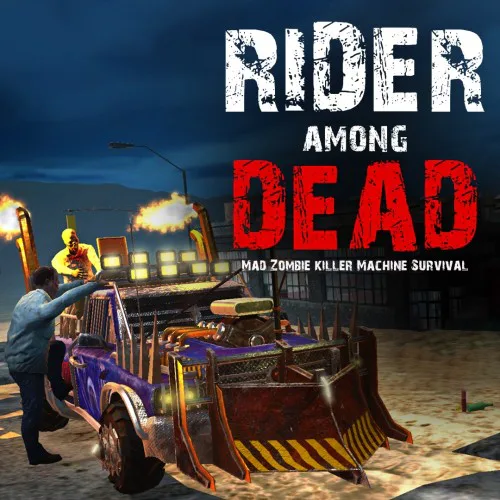 Copertina di Rider Among Dead - Mad Zombie Killer Machine Survival