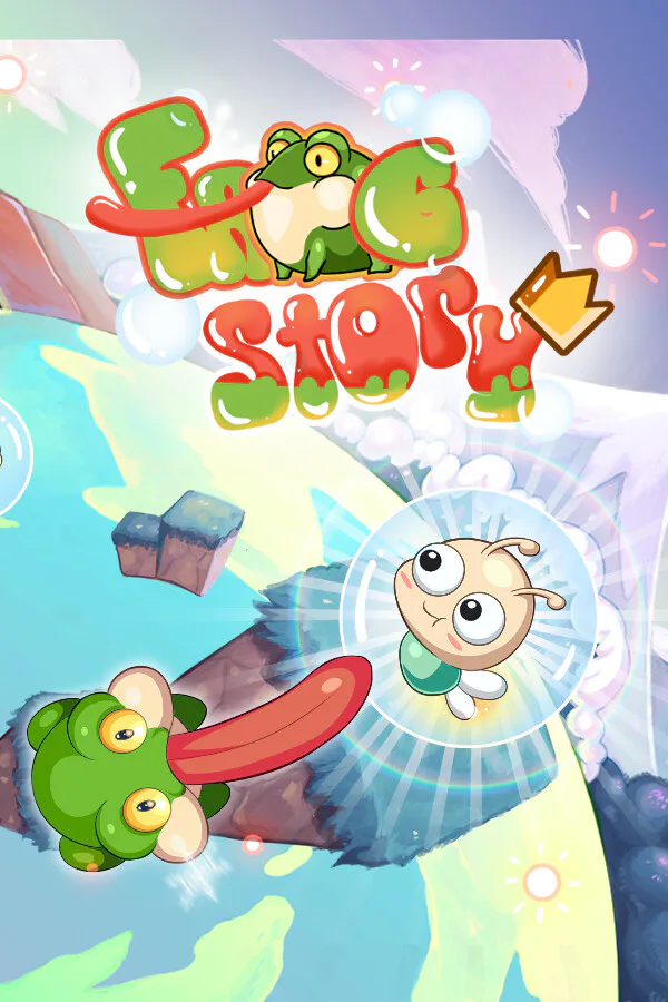 Copertina di Frog Story : The Power Tongue
