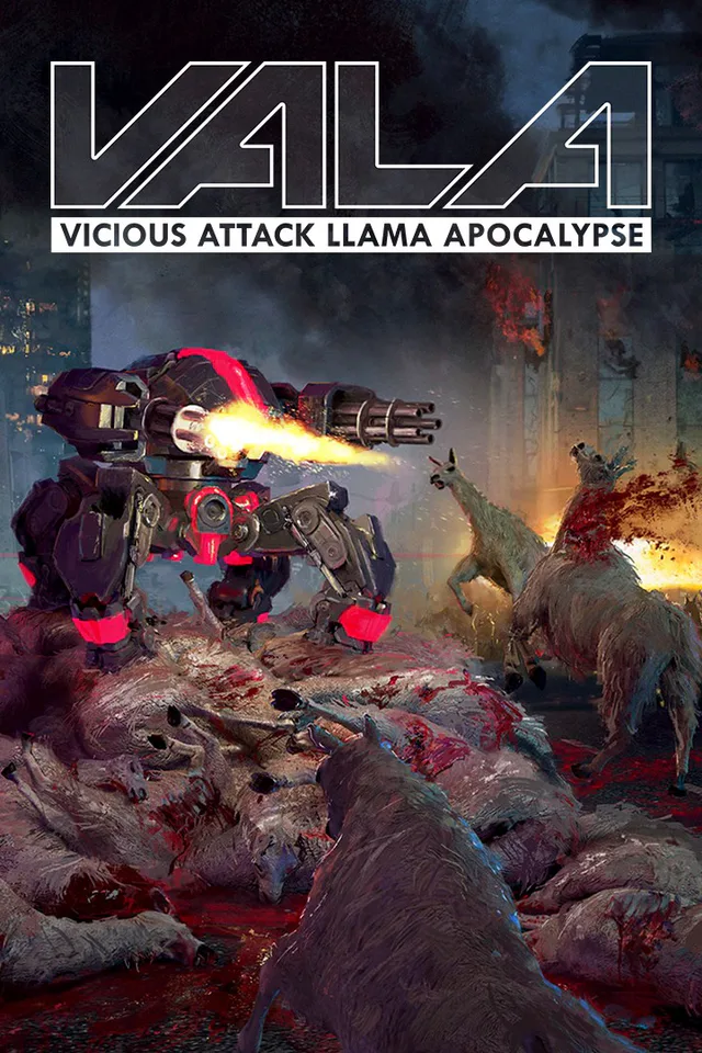 Copertina di Vicious Attack Llama Apocalypse