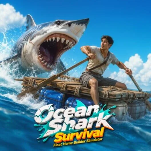 Copertina di Ocean Shark Survival - Float Home Builder Simulator