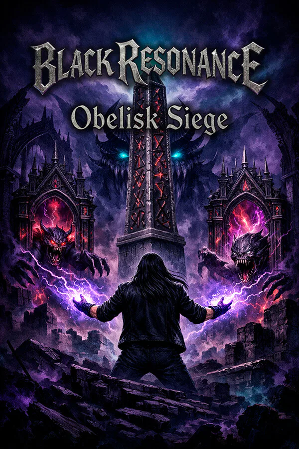 Copertina di Black Resonance: Obelisk Siege