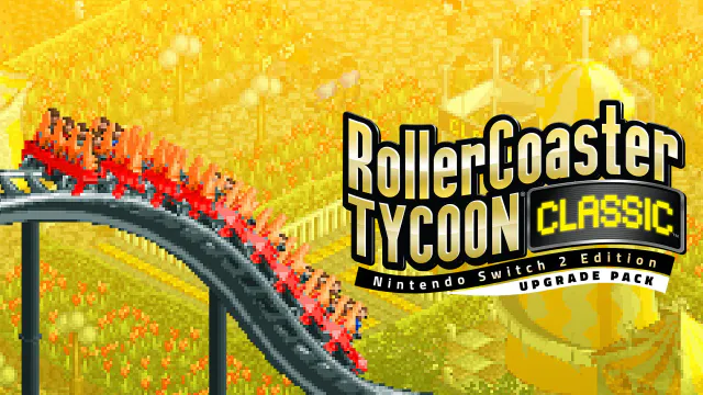 Copertina di RollerCoaster Tycoon on Nintendo Switch