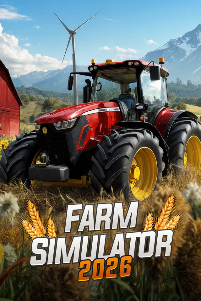 Copertina di Farm Simulator 2026