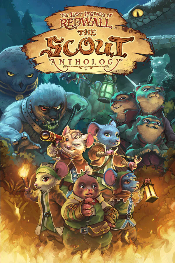 Copertina di The Lost Legends of Redwall™: The Scout Anthology