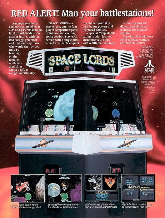 Copertina di Space Lords