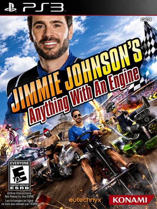 Copertina di Jimmie Johnson's Anything with an Engine