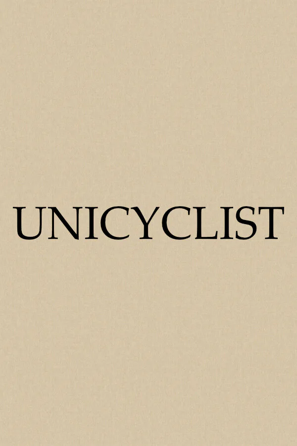 Copertina di UNICYCLIST
