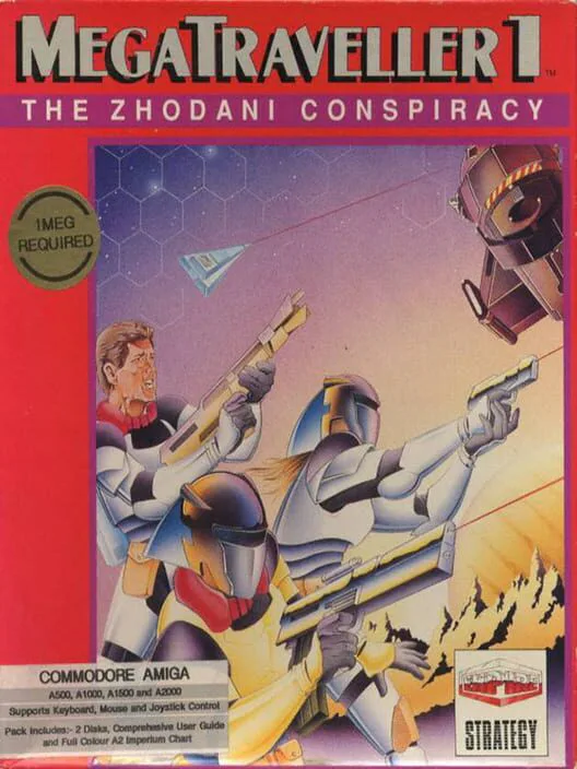 Copertina di MegaTraveller 1: The Zhodani Conspiracy
