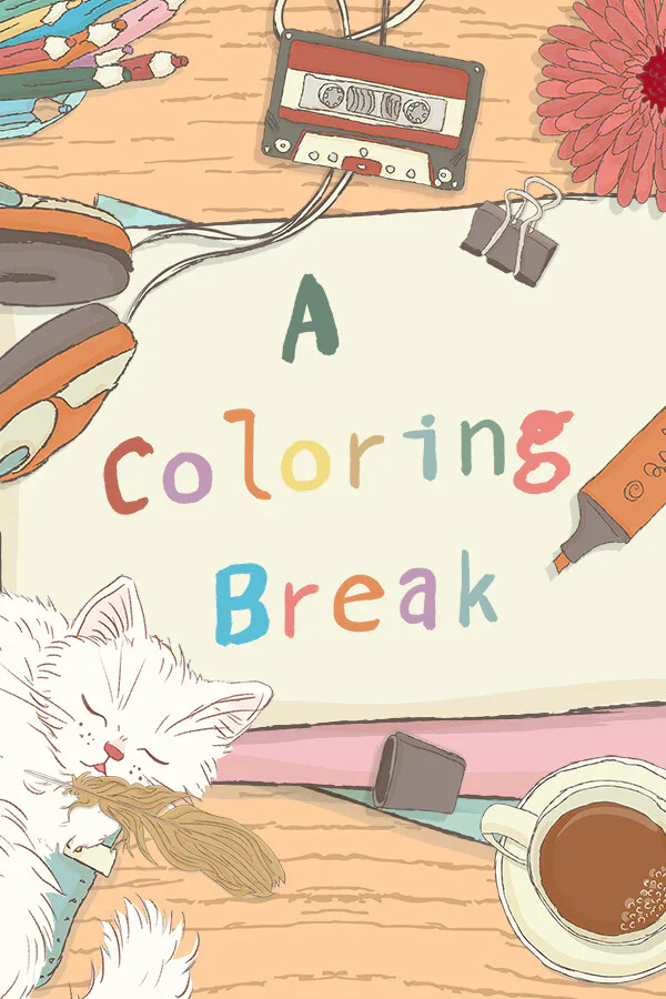 Copertina di A Coloring Break