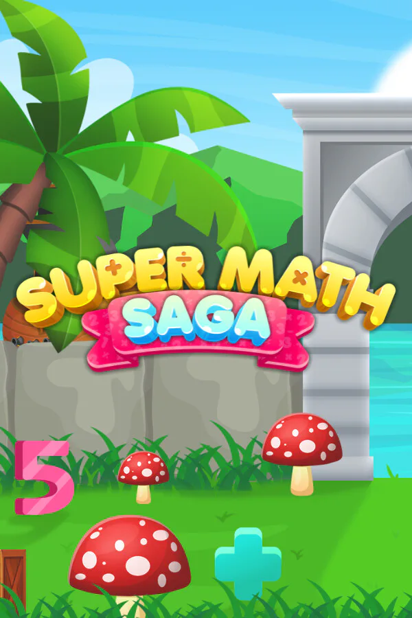 Copertina di Super Math Saga