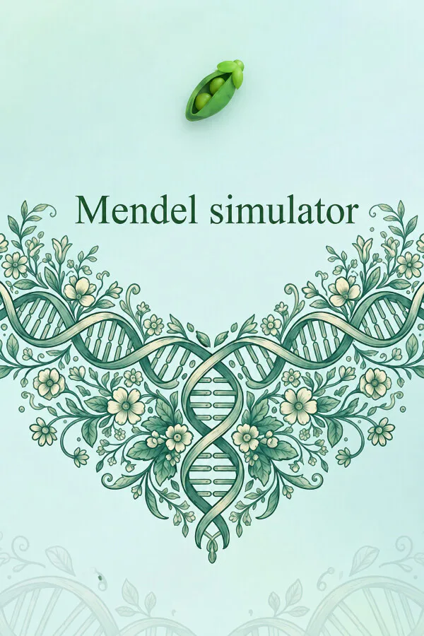 Copertina di Mendel simulator