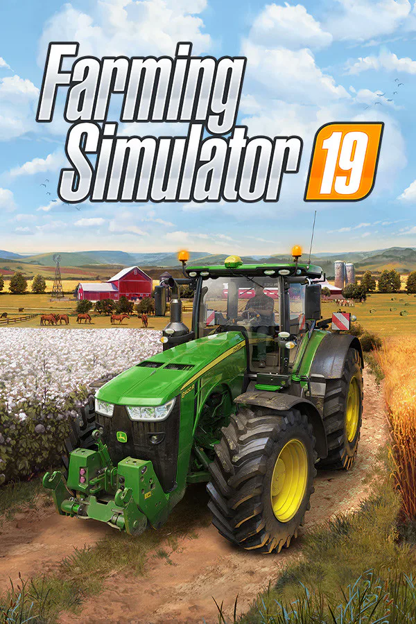 Copertina di Farming Simulator 19