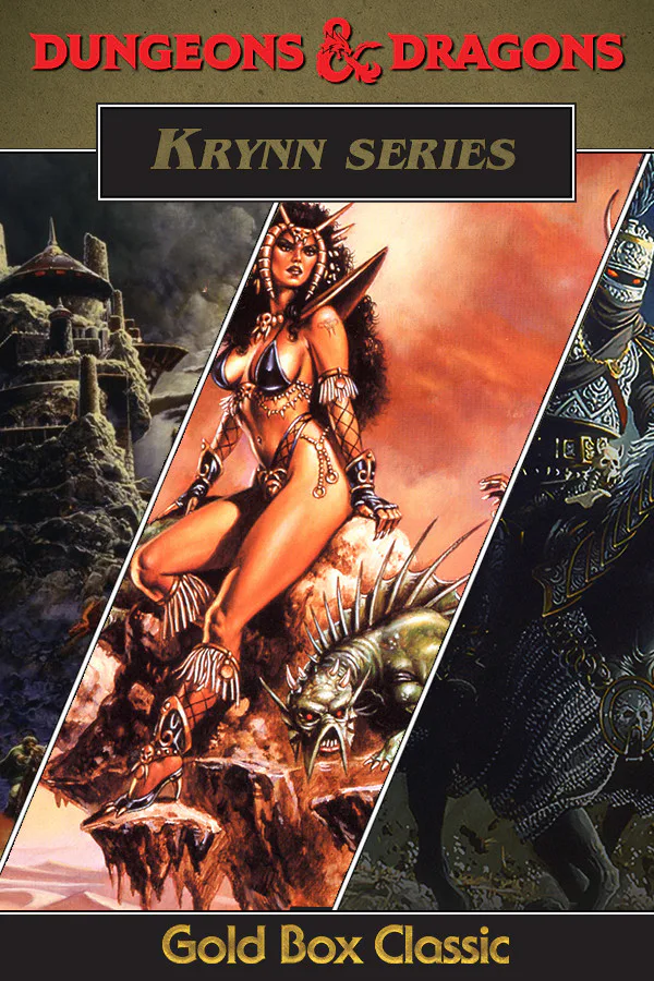 Copertina di Dungeons & Dragons: Krynn Series