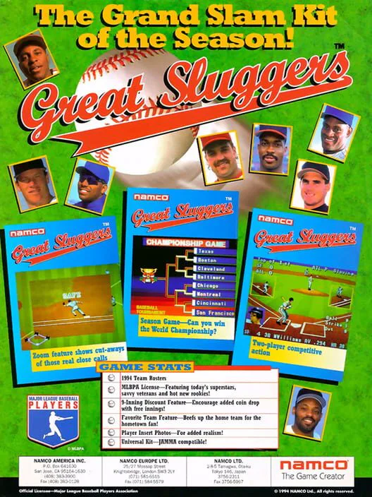 Copertina di Great Sluggers '94