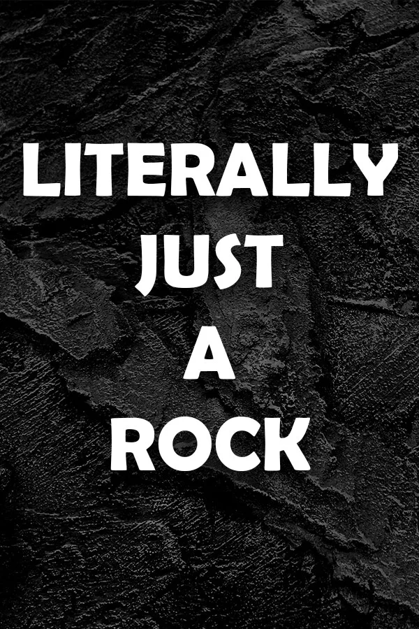 Copertina di Literally Just A Rock