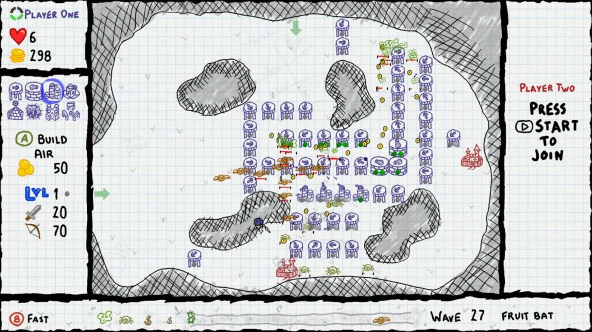Copertina di Sketchy Tower Defense