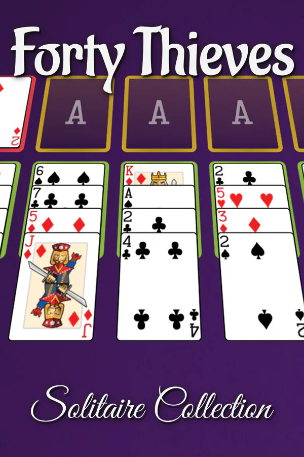 Copertina di Forty Thieves Solitaire Collection
