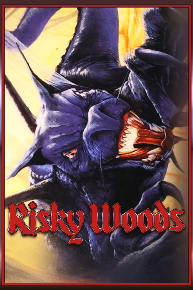Copertina di Risky Woods (QUByte Classics)