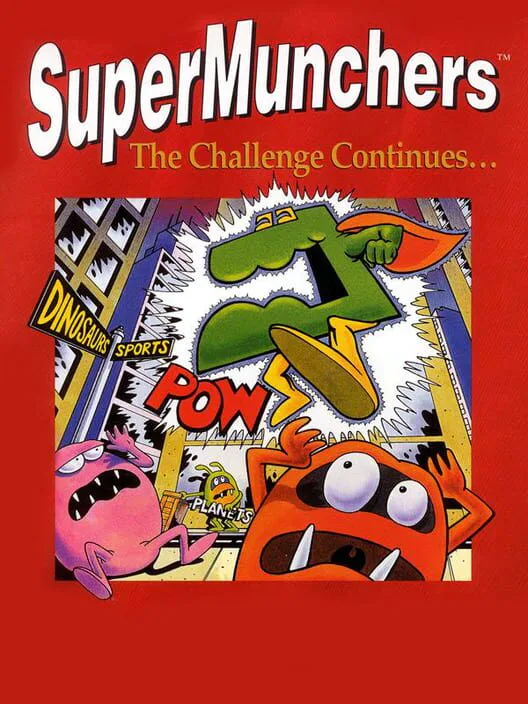 Copertina di Super Munchers: The Challenge Continues...