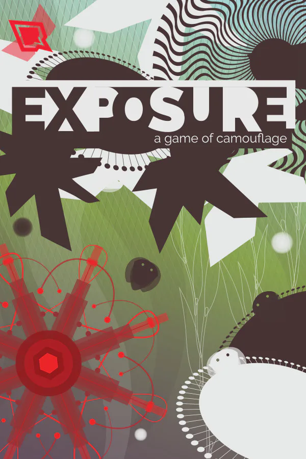 Copertina di EXPOSURE, a game of camouflage