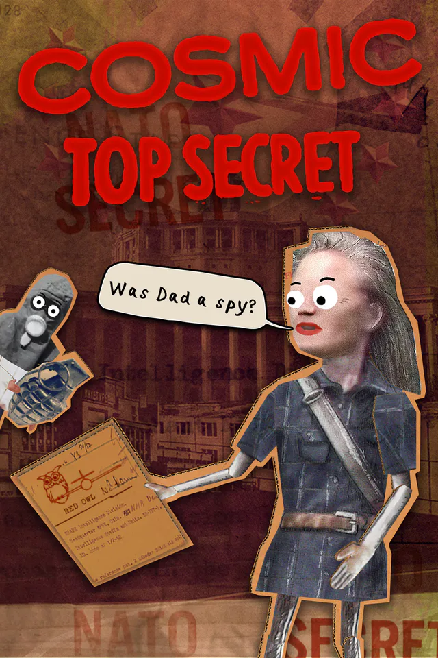 Copertina di Cosmic Top Secret