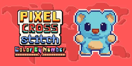 Copertina di Pixel Cross Stitch Color by Number