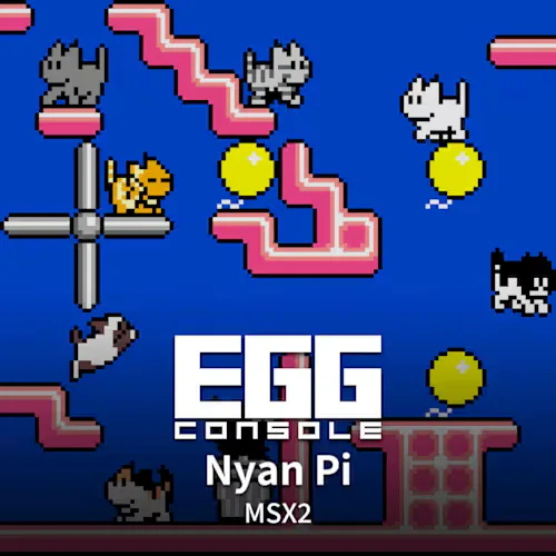 Copertina di EGGCONSOLE Nyan Pi MSX2