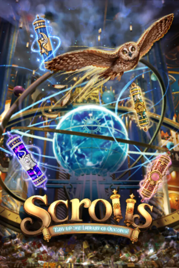Copertina di SCROLLS: Tidy up the Library of Olympus!