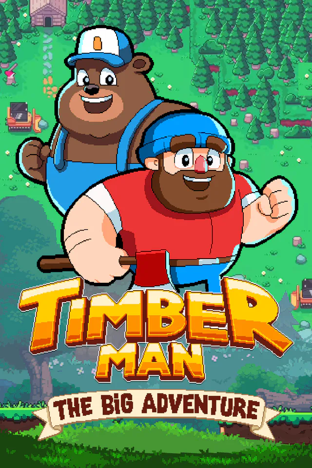 Copertina di Timberman: The Big Adventure