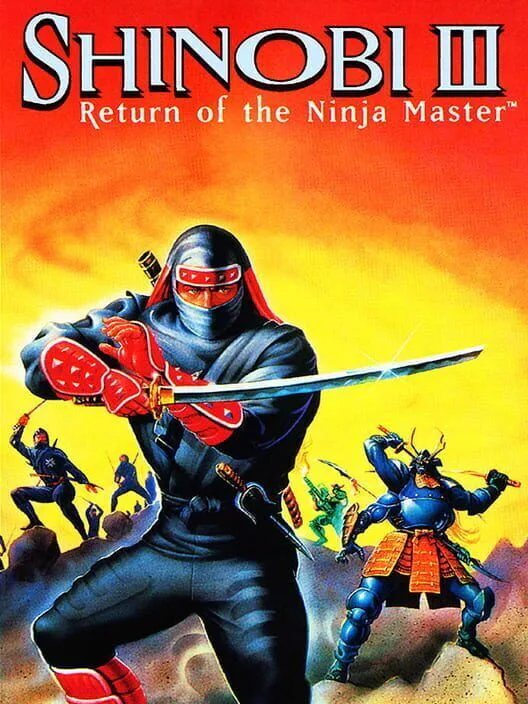 Copertina di 3D Shinobi III: Return of the Ninja Master