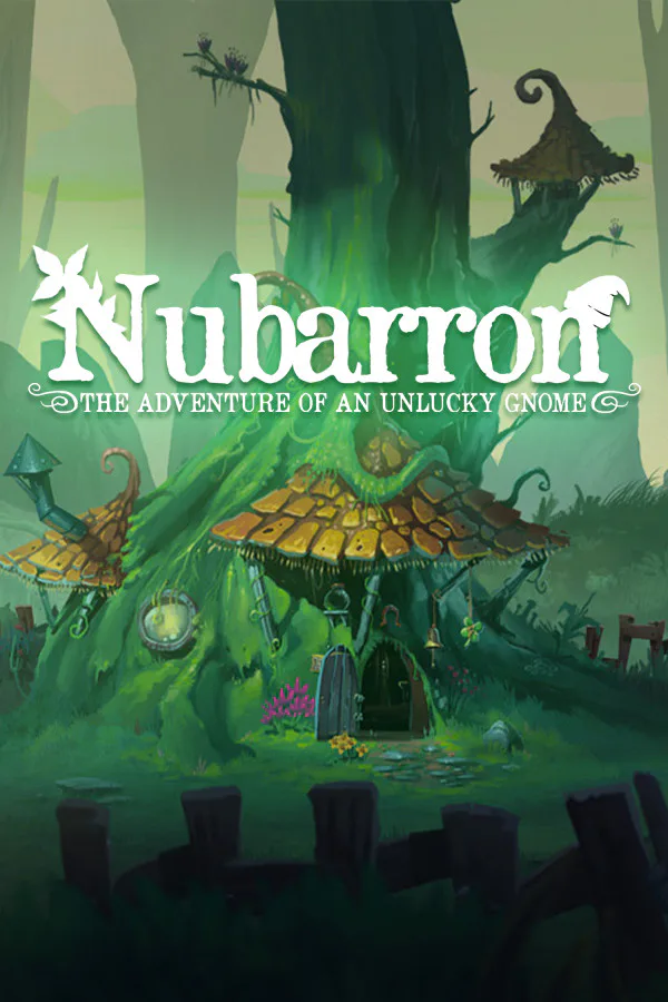 Copertina di Nubarron: The adventure of an unlucky gnome