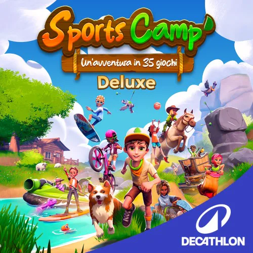 Copertina di Sports Camp: Un’avventura in 35 giochi