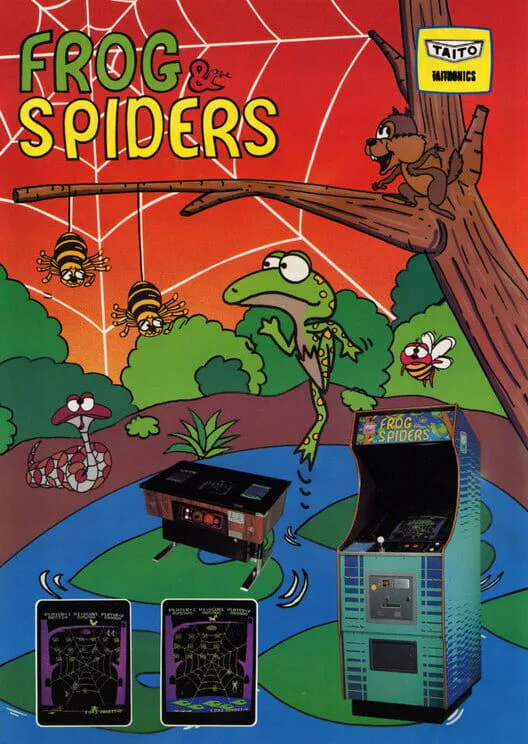 Copertina di Frog & Spiders