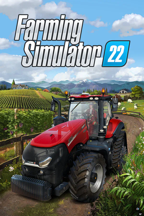 Copertina di Farming Simulator 22