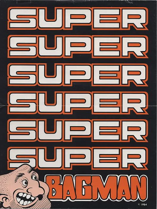 Copertina di Super Bagman