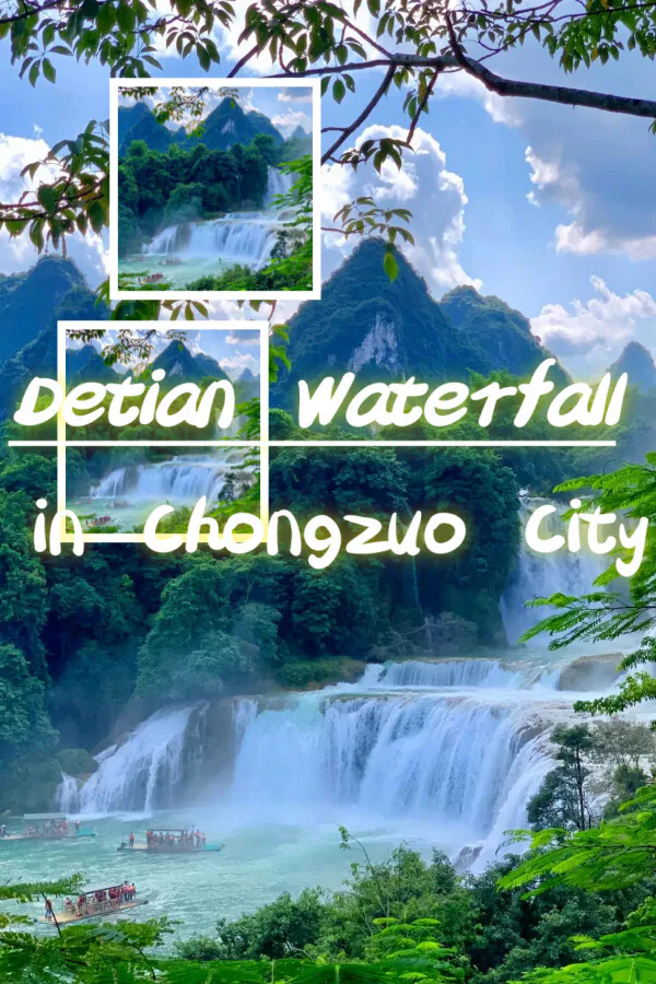 Copertina di Detian Waterfall in Chongzuo City