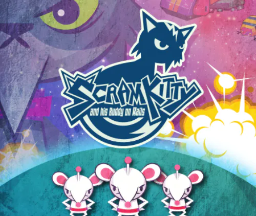Copertina di Scram Kitty and his Buddy on Rails