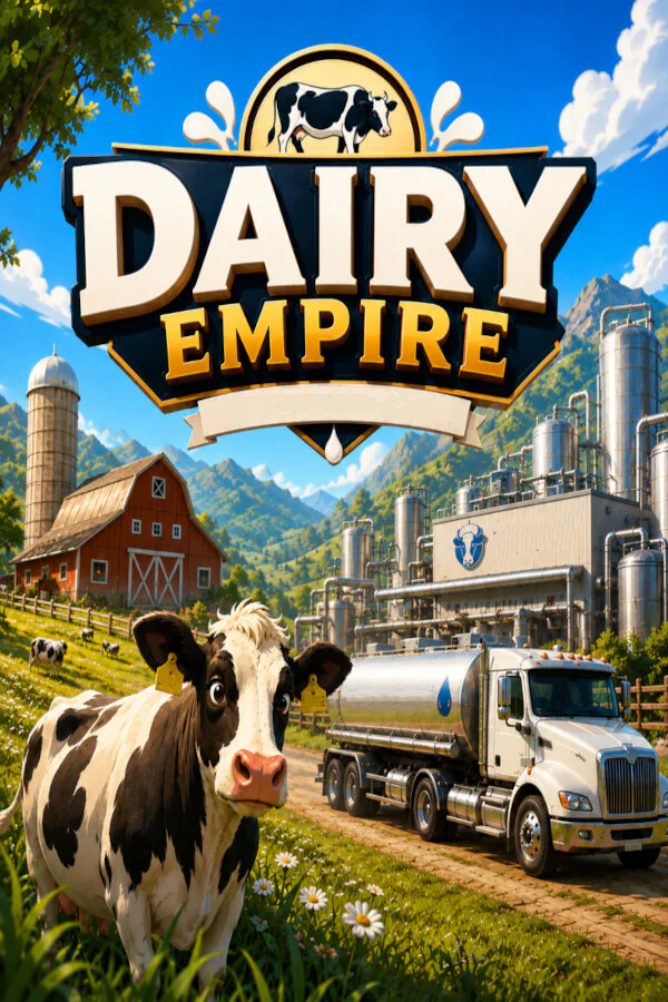 Copertina di Dairy Empire: Production Simulator